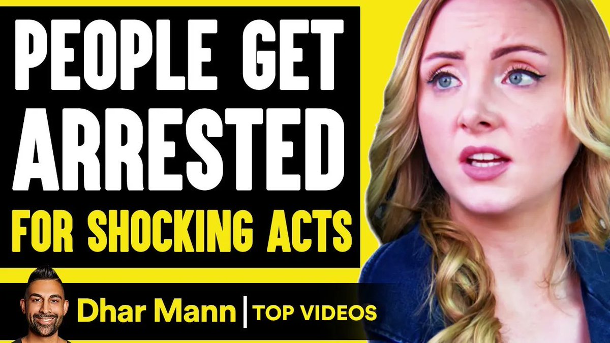 Dhar Mann on Twitter "People Get ARRESTED For SHOCKING ACTS, They Live