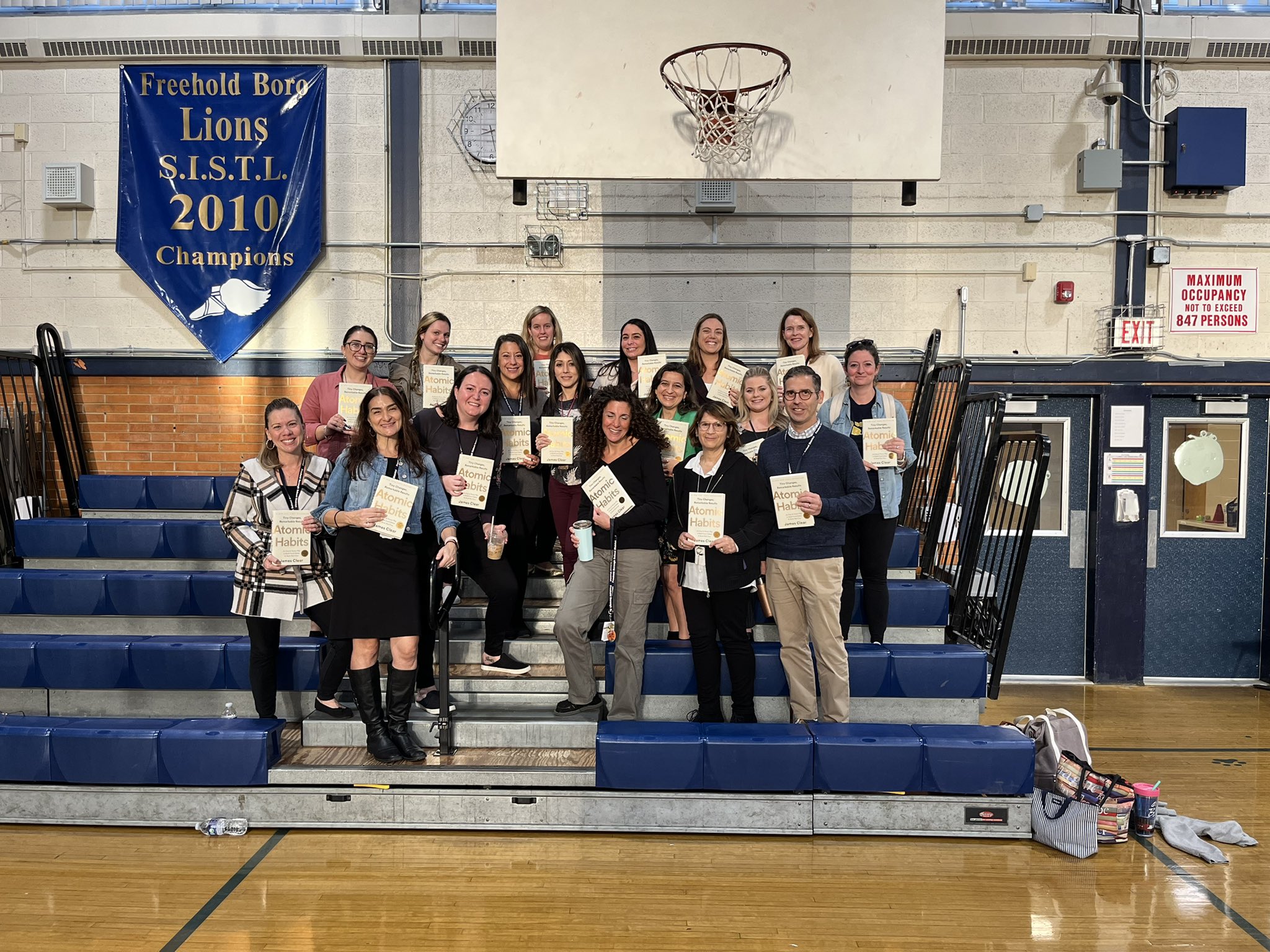 Park Ave. Elementary on Twitter "PAE Staff Book Club reading Atomic Habits by James Clear. We