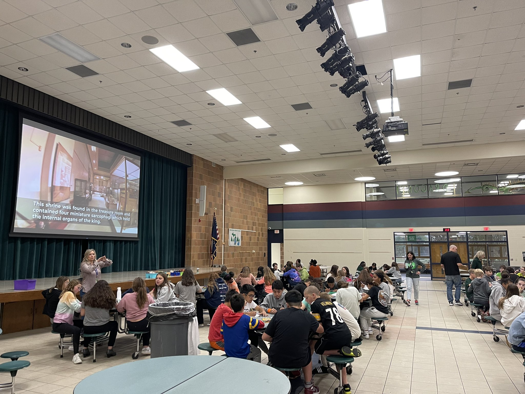 Waldon Middle School on Twitter "Team 7B celebrating the 100th