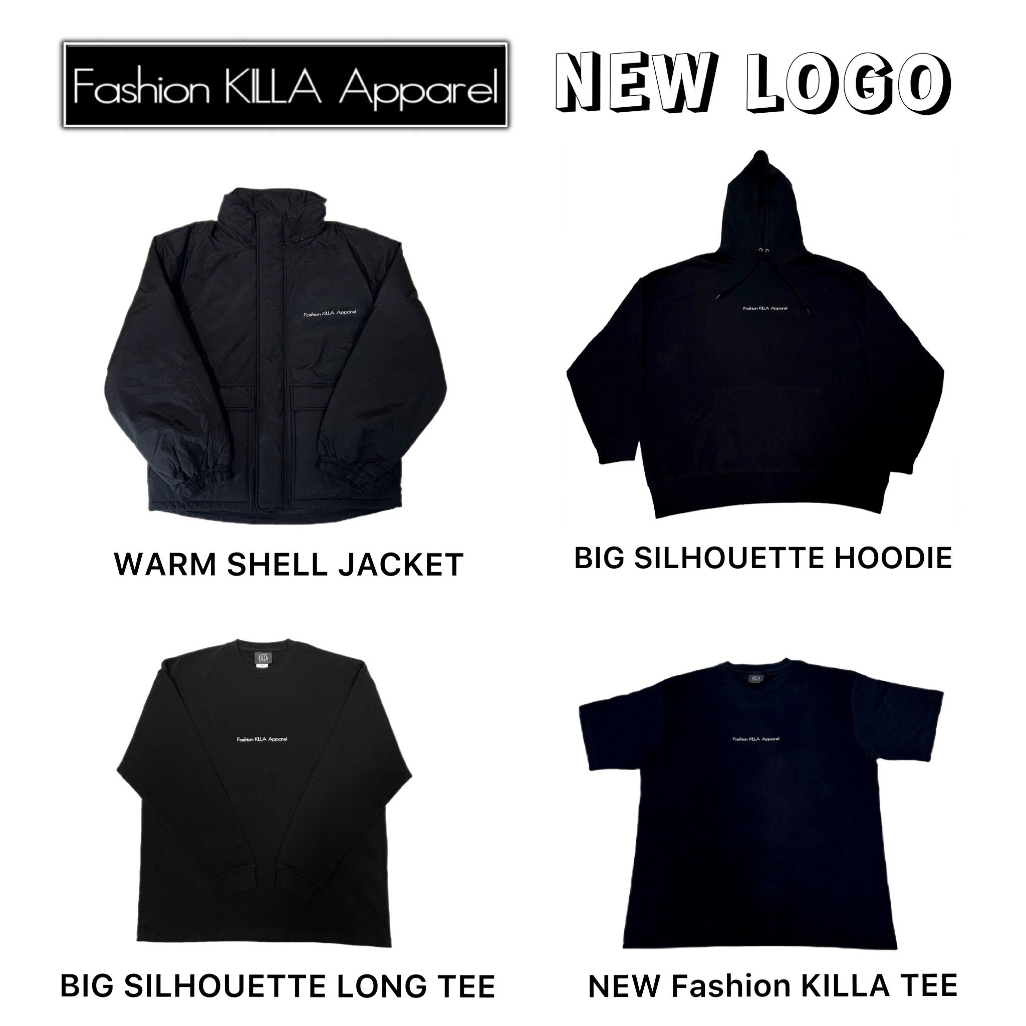 Fashion KILLA Apparel on Twitter "2022→2023 New logos 【Fashion KILLA