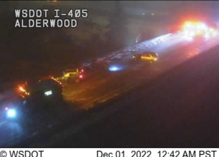 WSDOT Traffic on Twitter "UPDATE We have multiple collisions blocking all lanes on southbound