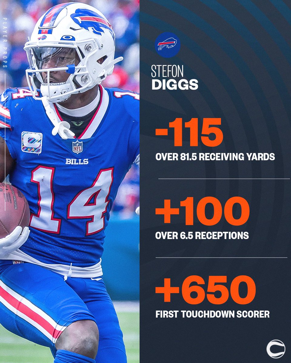 Covers on Twitter "Stefon Diggs is averaging over 100 yards per game