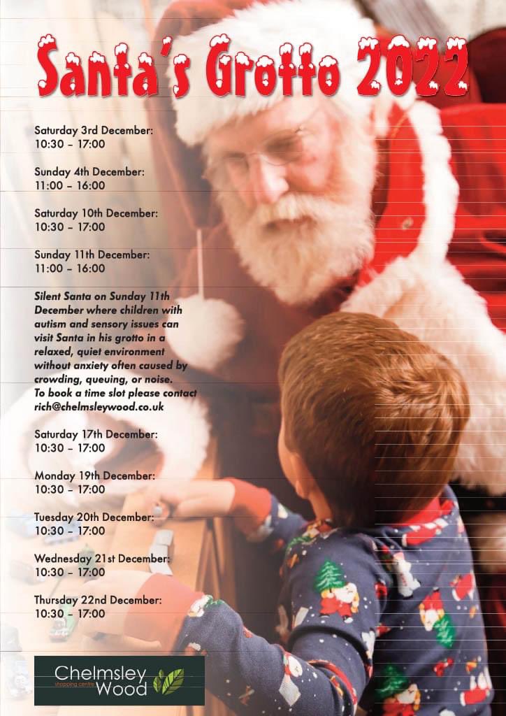 Solihull Updates on Twitter "🎅Santa’s Grotto 2022 at ChelmsleyWood