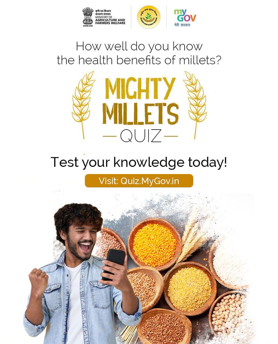 MyGovIndia on Twitter "Did you know Millet is rich in potassium—a