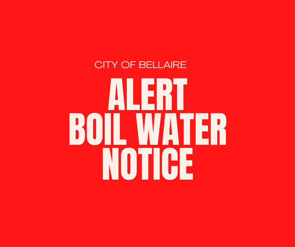 City of Bellaire on Twitter "Out of an abundance of caution, the City