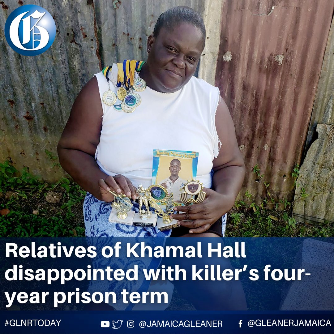 Jamaica Gleaner on Twitter "Relatives of Khamal Hall, the 16yearold