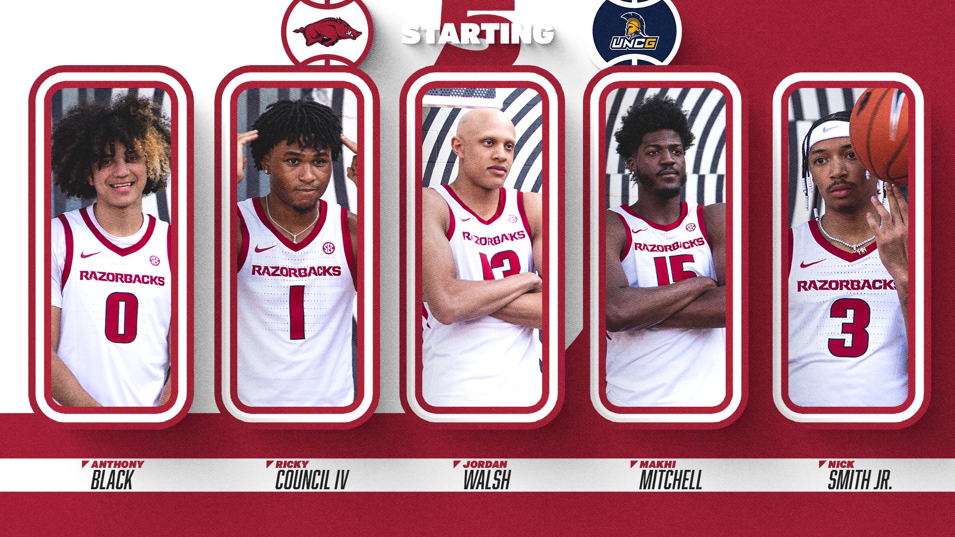 Arkansas Razorbacks Men’s Basketball 🐗 on Twitter "TONIGHT'S 🖐️ https
