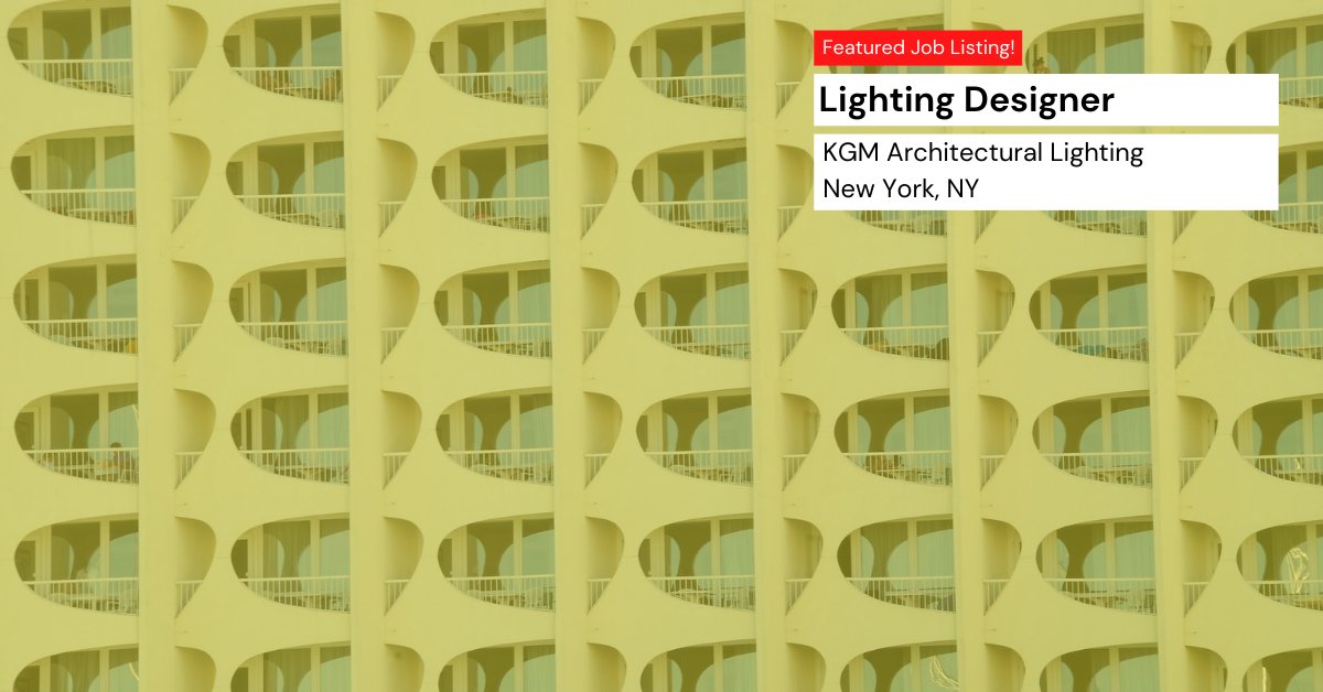 The Architect's Newspaper on Twitter "Featured Job Listing KGM