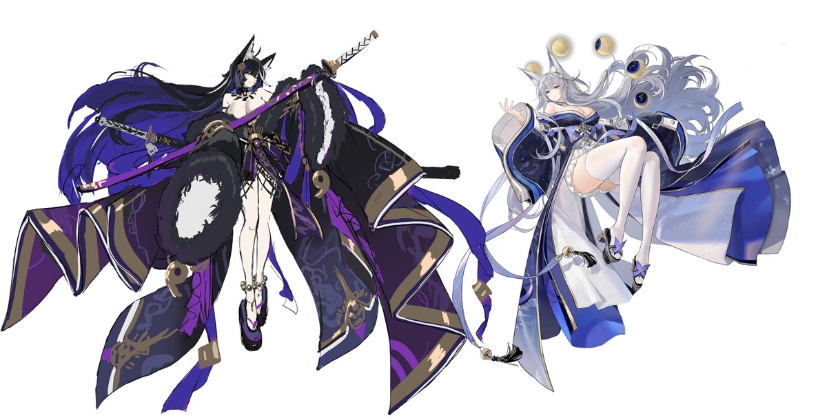 Amp on Twitter "RT Dishwasher1910 Yamato sisters (early concept art