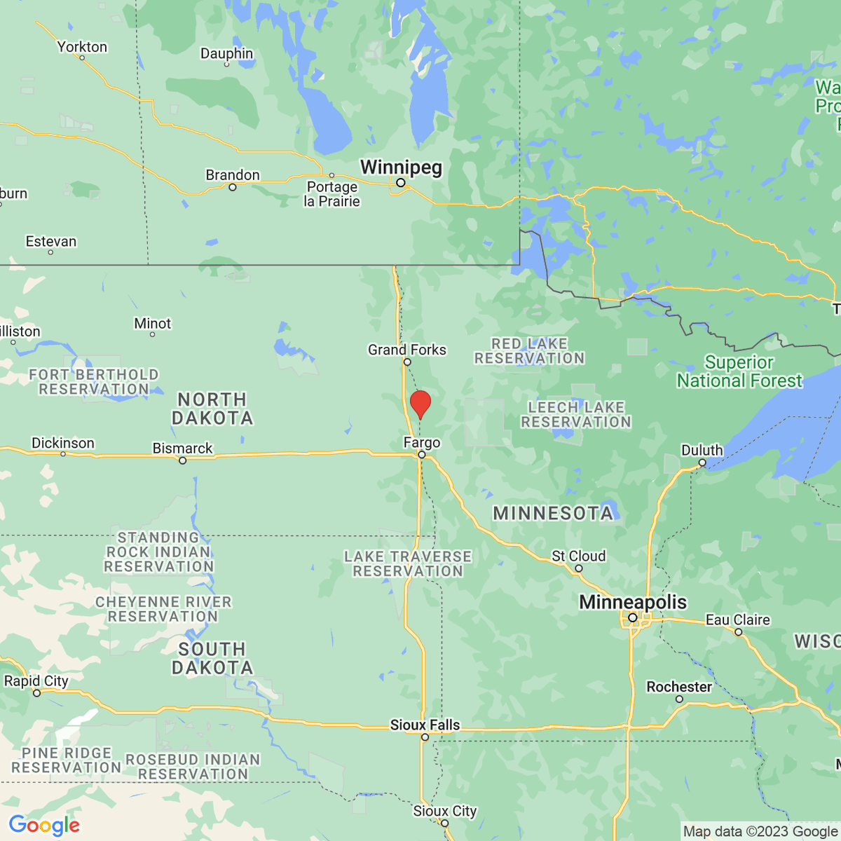 New town every hour on Twitter "Hendrum, Minnesota Population 281