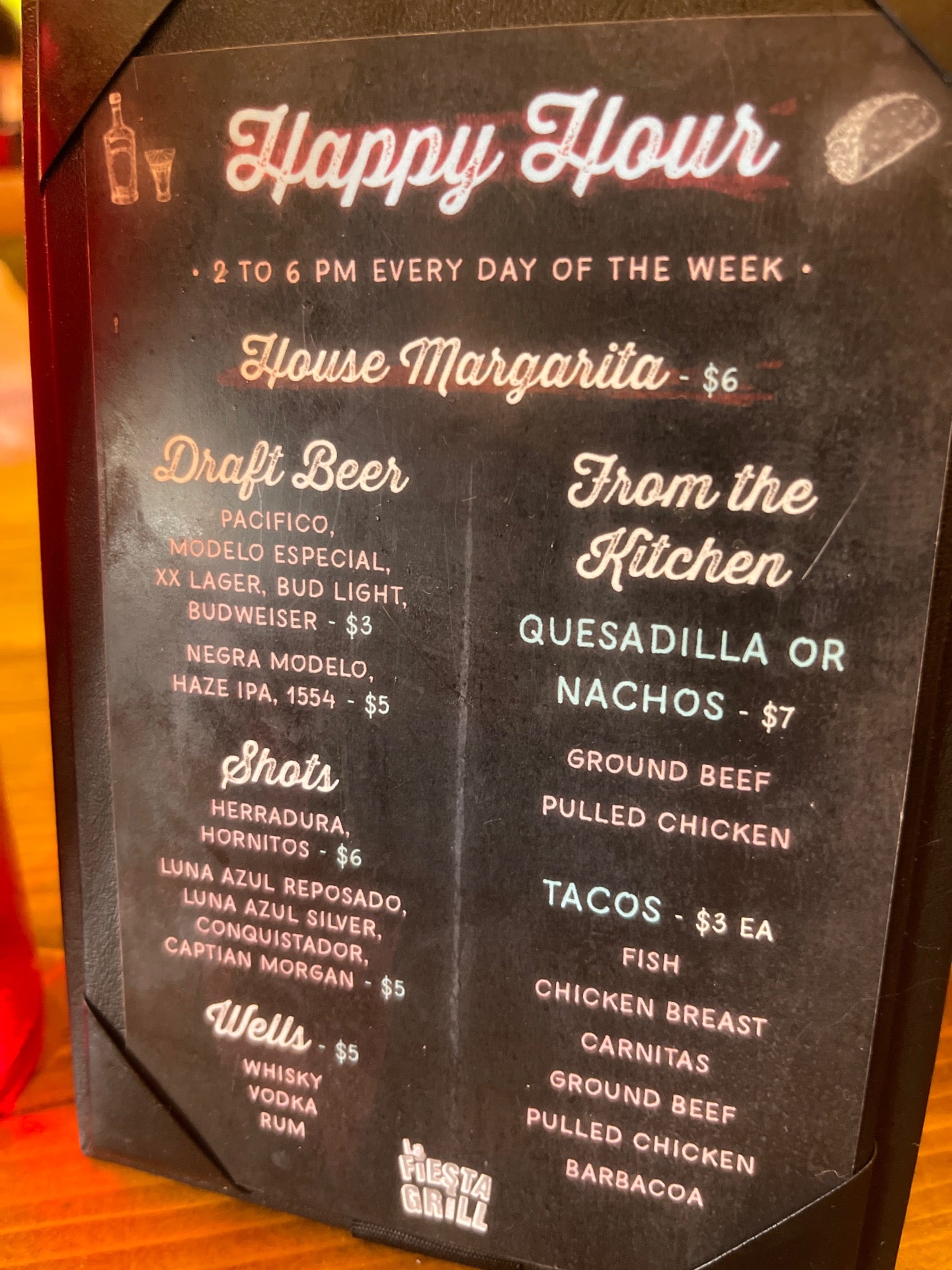 Descobrir 81+ imagem barbacoa happy hour menu br.thptnganamst.edu.vn