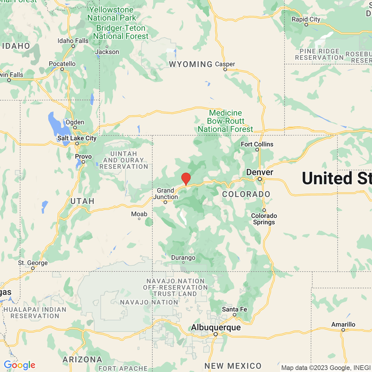 New town every hour on Twitter "Rifle, Colorado Population 11,089