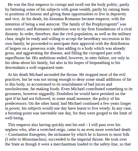 In 1025, at the death of the victorious Basil II, the Empire of the