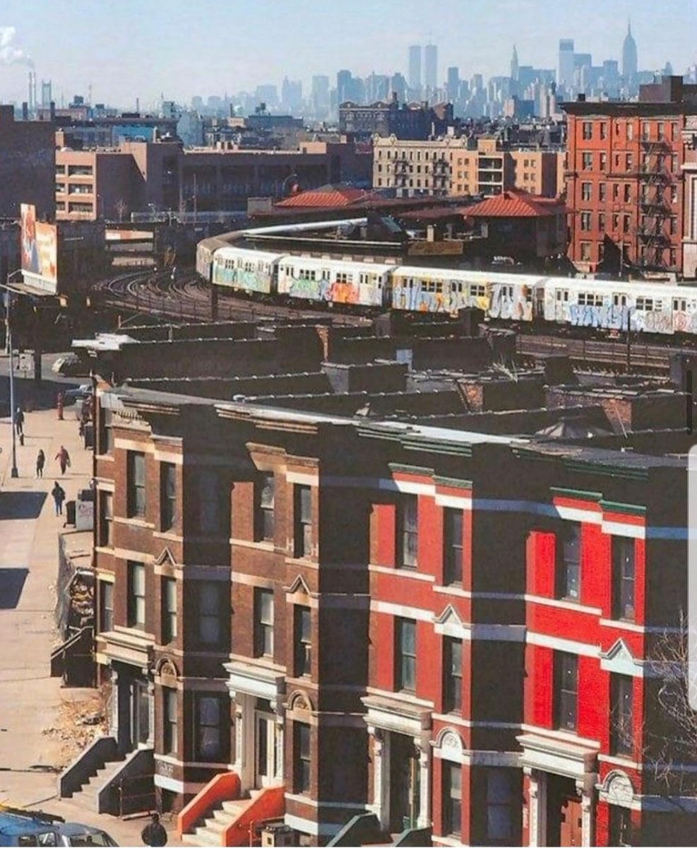 TJ. on Twitter "New York City. The Bronx and the view of Manhattan. 1980"