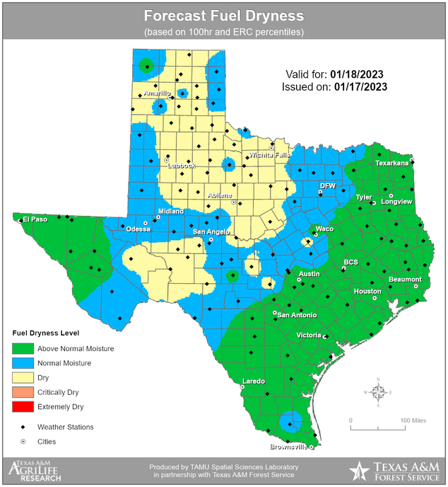 Incident Information Texas A&M Forest Service on Twitter "Yesterday