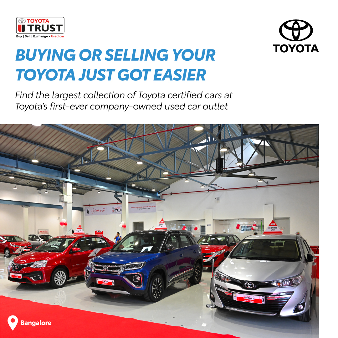Toyota India on Twitter "Get the best resale value for your Toyota Car