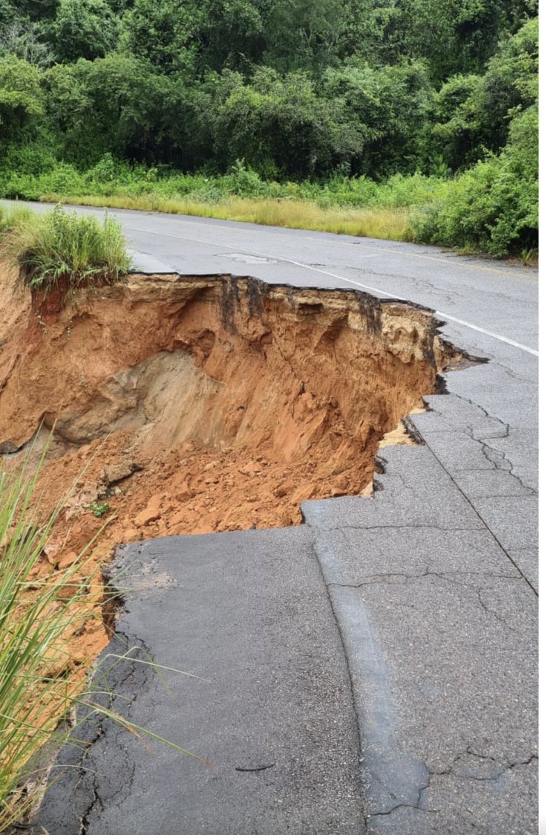 TrafficSA on Twitter "Mpumalanga R536 Route Road Collapse"