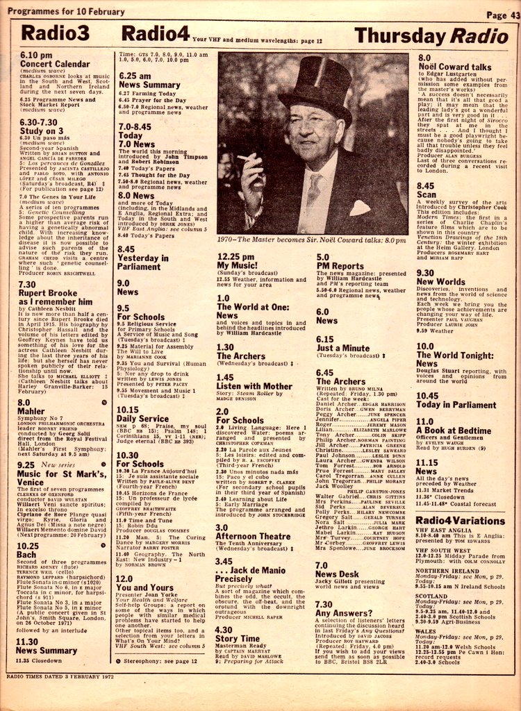 Graeme Wood on Twitter "TV📺10/2/72 BBC1 5.20The Further Adventures of