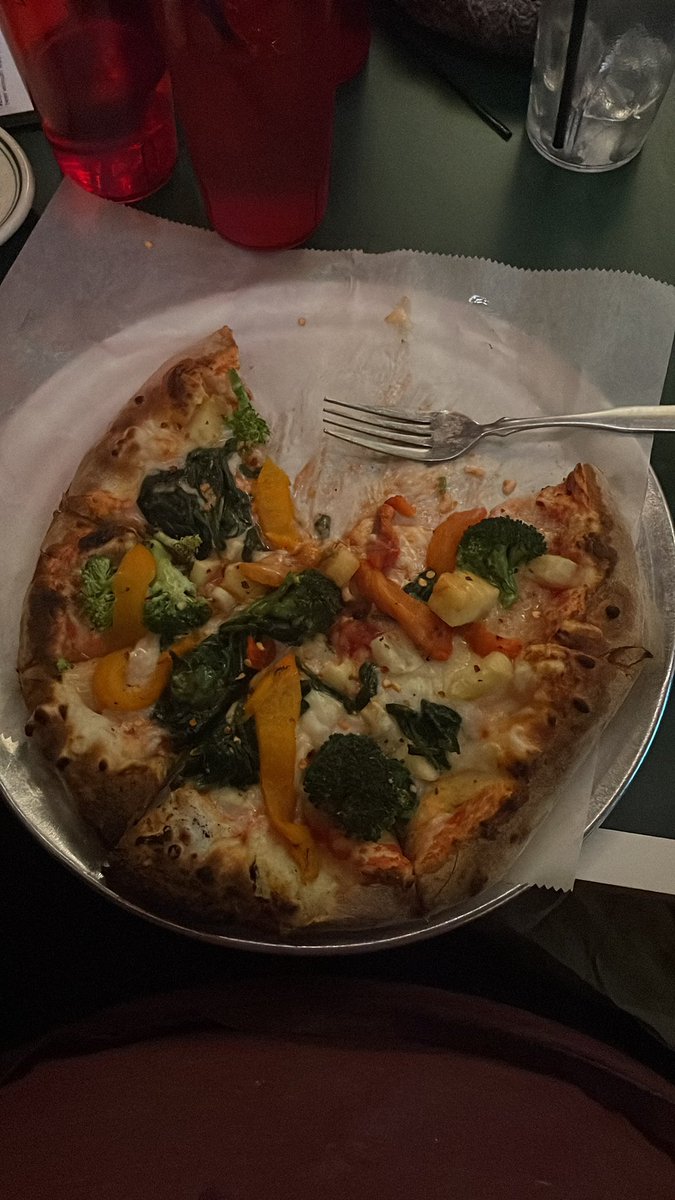 Ben Finegold Ⓥ on Twitter "My vegan pizza. Delicious!"