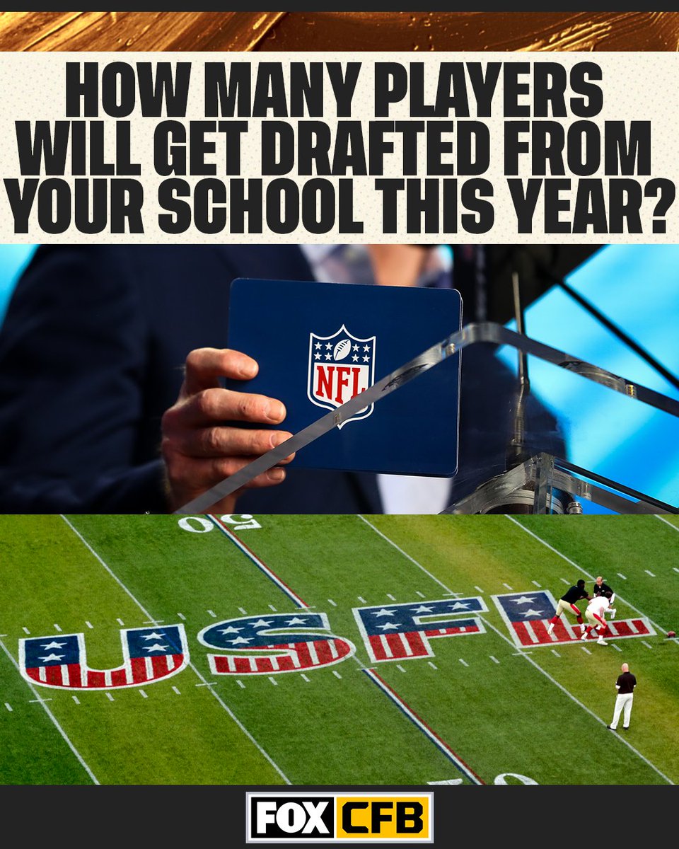 FOX College Football on Twitter "It's draft season for the USFL and
