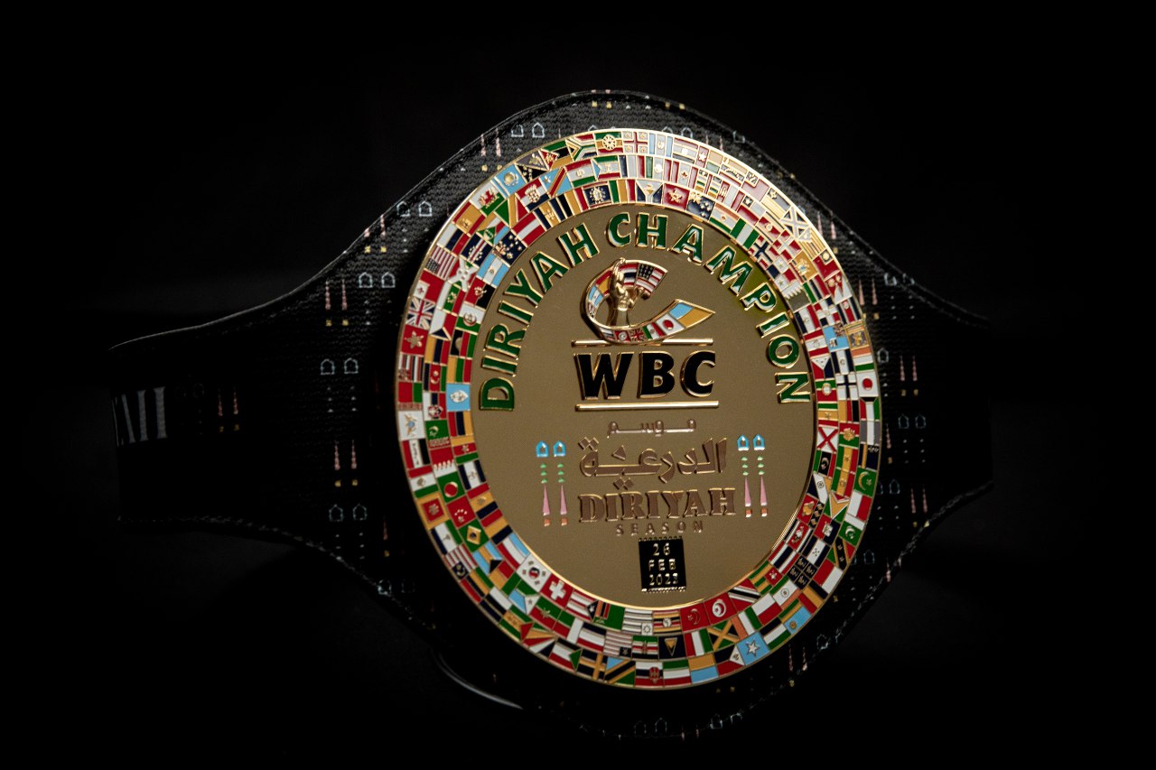 World Boxing Council on Twitter "The WBC has created the Diriyah Belt