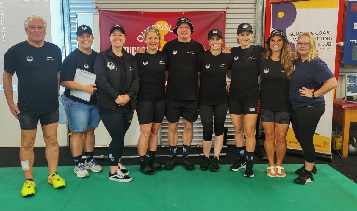 The Chartist on Twitter "Noosa Barbell Club Masters Squad proudly