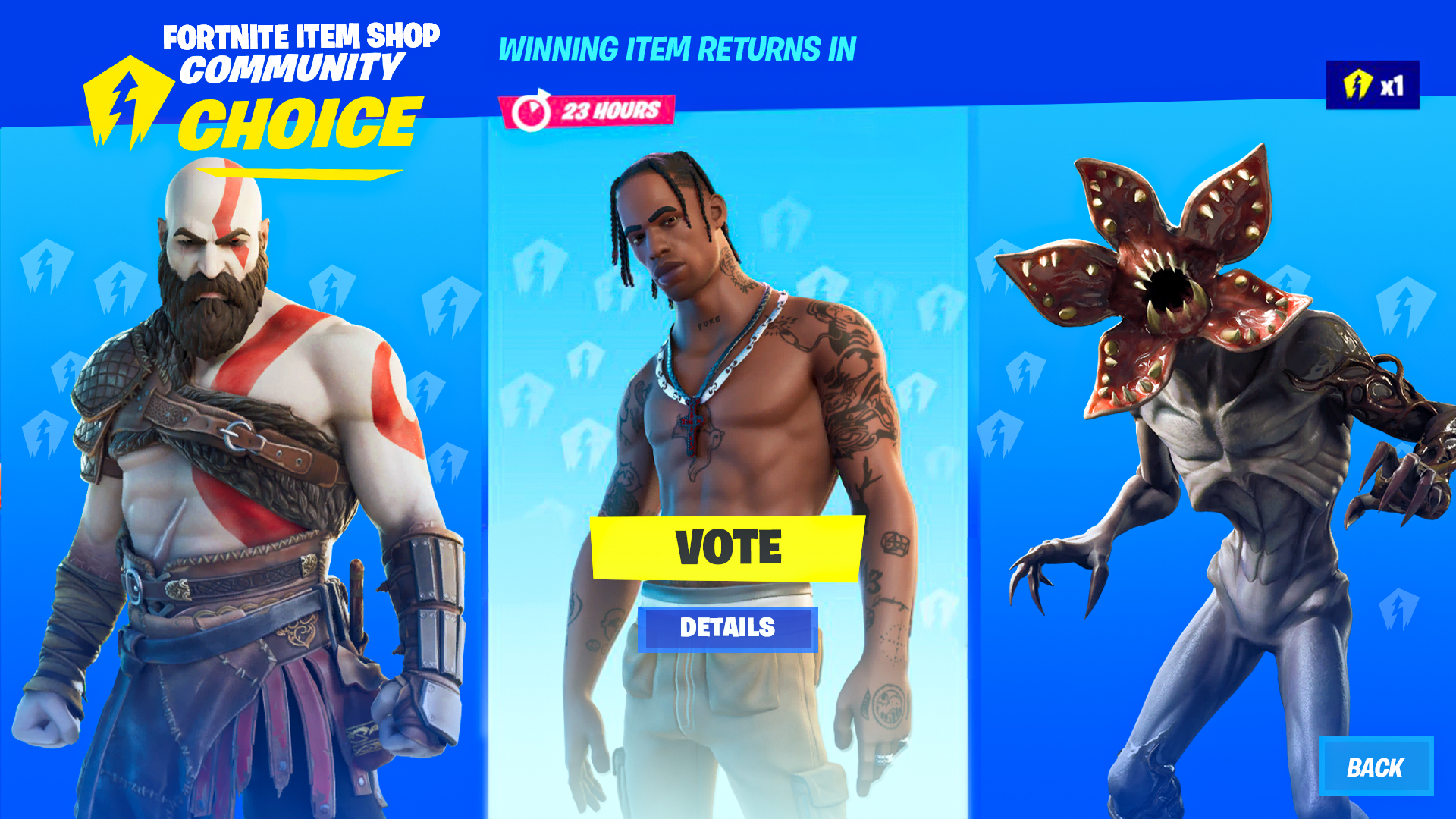 Fortnite Leaks | Pluto V2 on Twitter: "@iFireMonkey Item Shop Voting