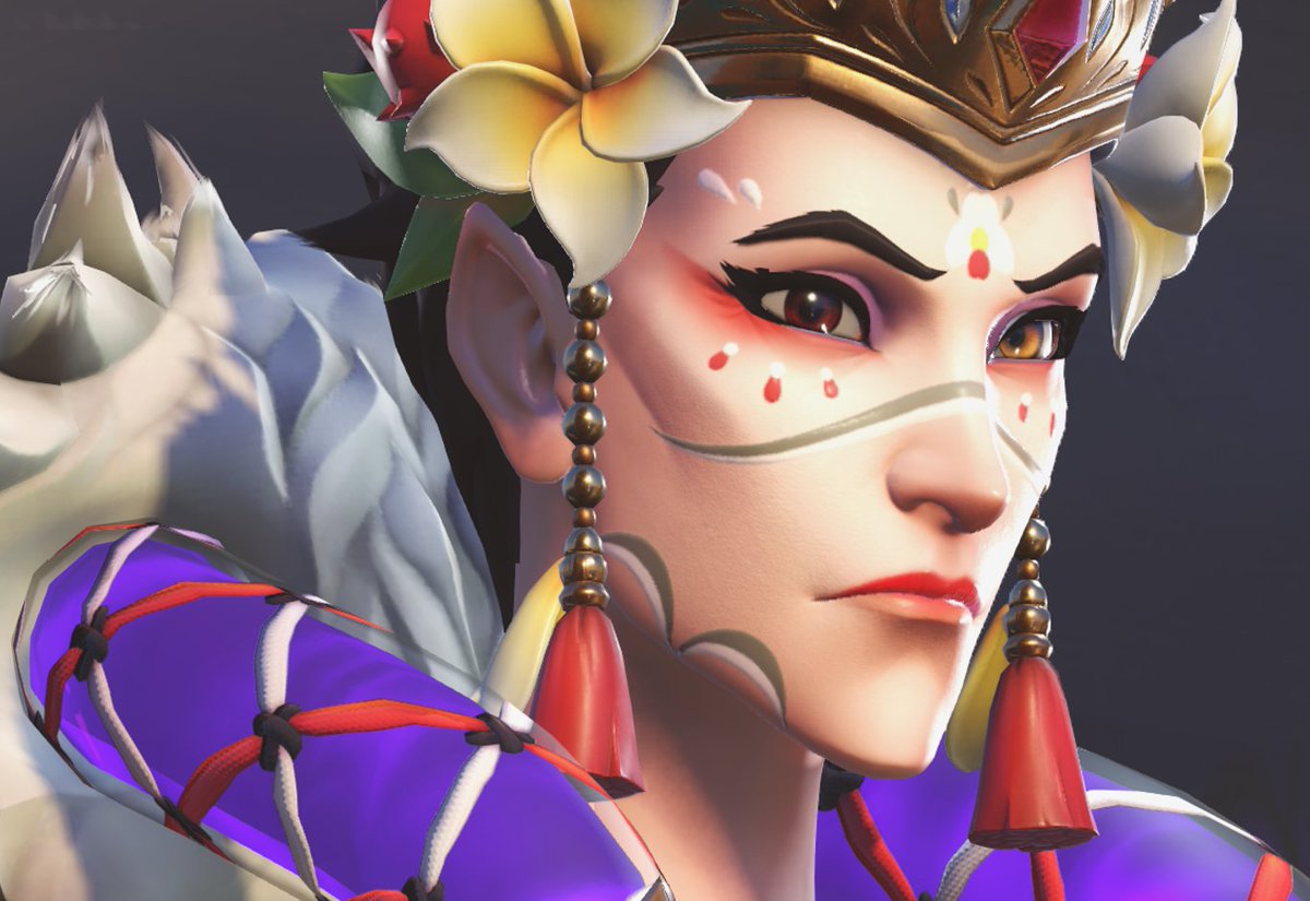 ୨♡ Pami ♡୧ • ceo of d.va • 🌸🖤 on Twitter "🖤 DEMON QUEEN MOIRA CLOSEUP 🖤"