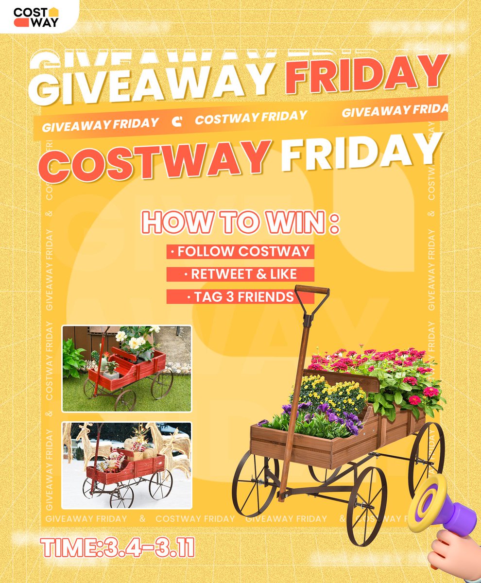 Costway on Twitter "🎉Costwayfriday is coming! ️This time it is a