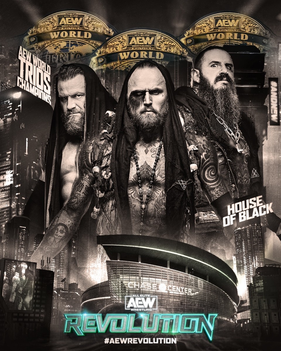 Wrestling Observer on Twitter "House of Black win Trios titles at AEW