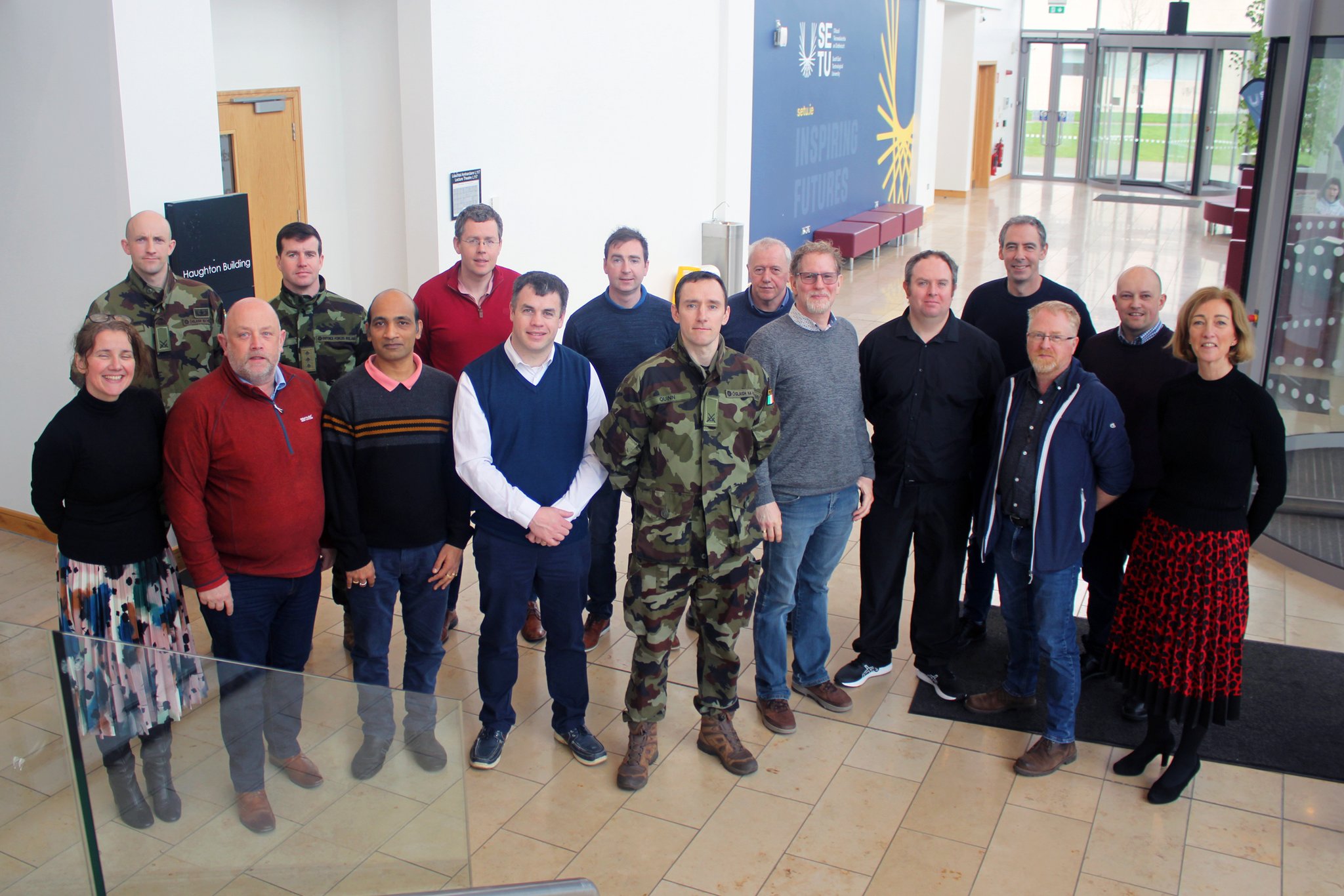 South East Technological University on Twitter "Delighted to defenceforces to SETU