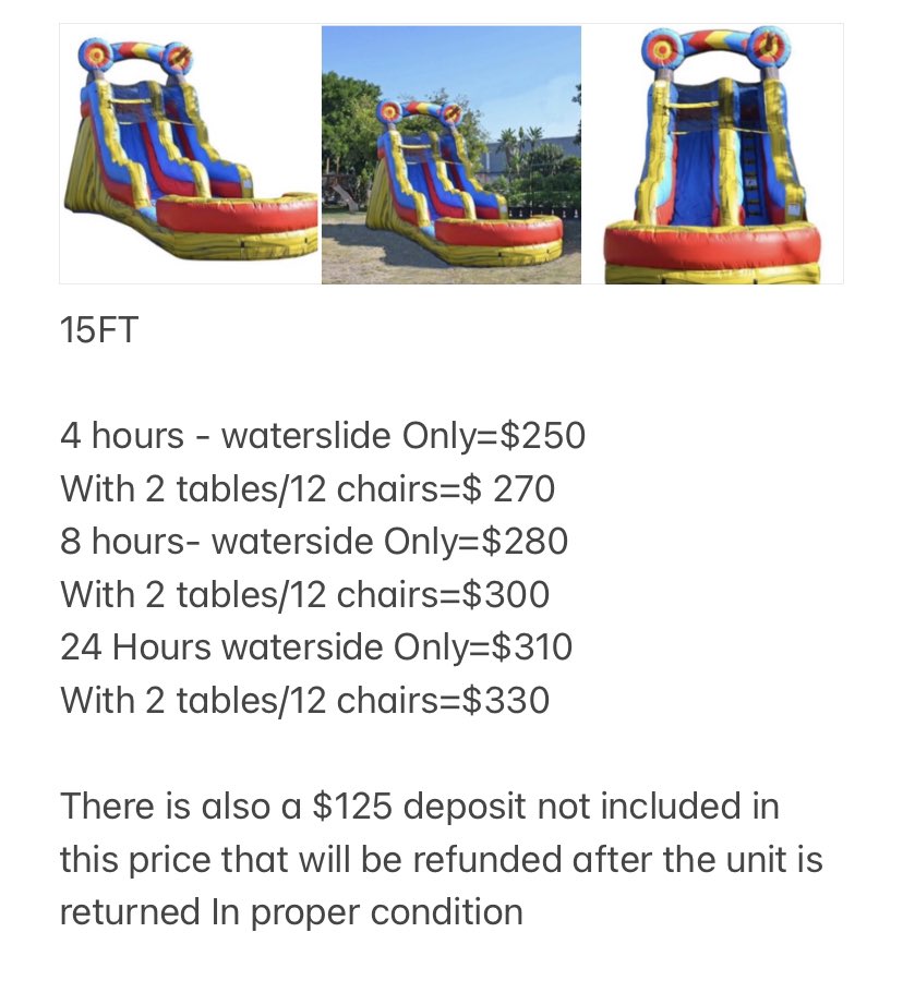 R2R Moonwalk and Party Rentals, LLC on Twitter "Kick off the season