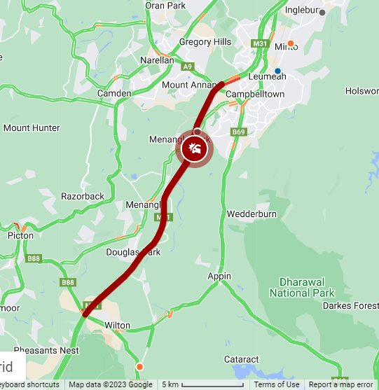 Live Traffic NSW on Twitter "RT LiveTrafficSyd MENANGLE PARK The
