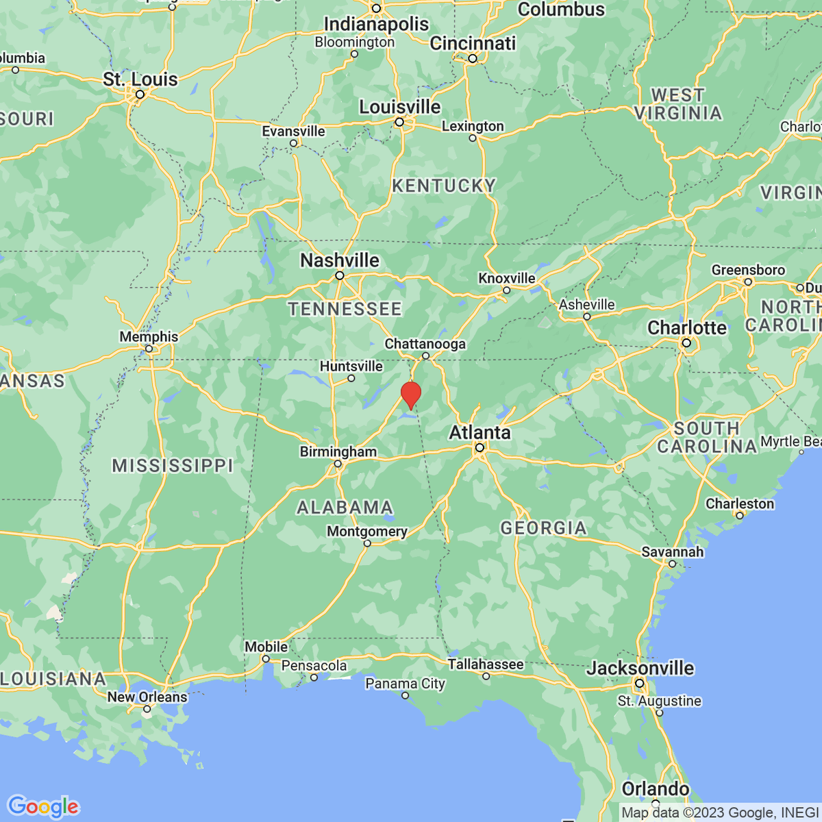 New town every hour on Twitter "Gaylesville, Alabama Population 141