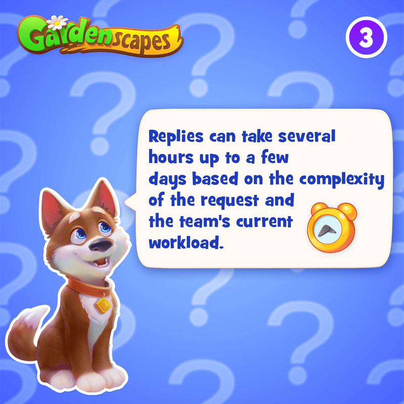 Gardenscapes on Twitter "Got a problem? We've got your back! Check out our tips on how to get