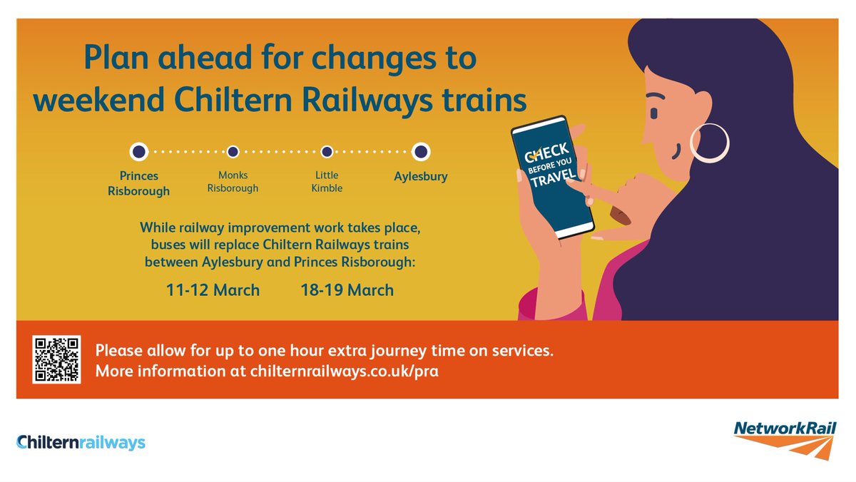 Chiltern Railways on Twitter "No trains between Princes Risborough and