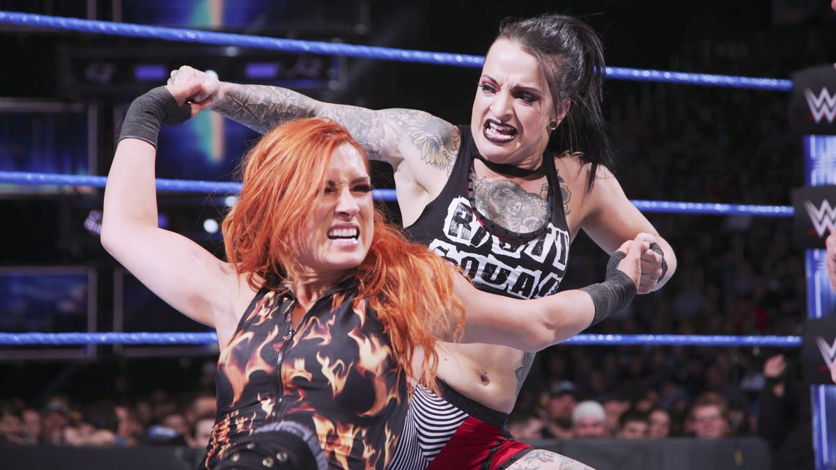 Wrestling History on Twitter "3/27/2018 Becky Lynch defeated Ruby Riott on SmackDown from the