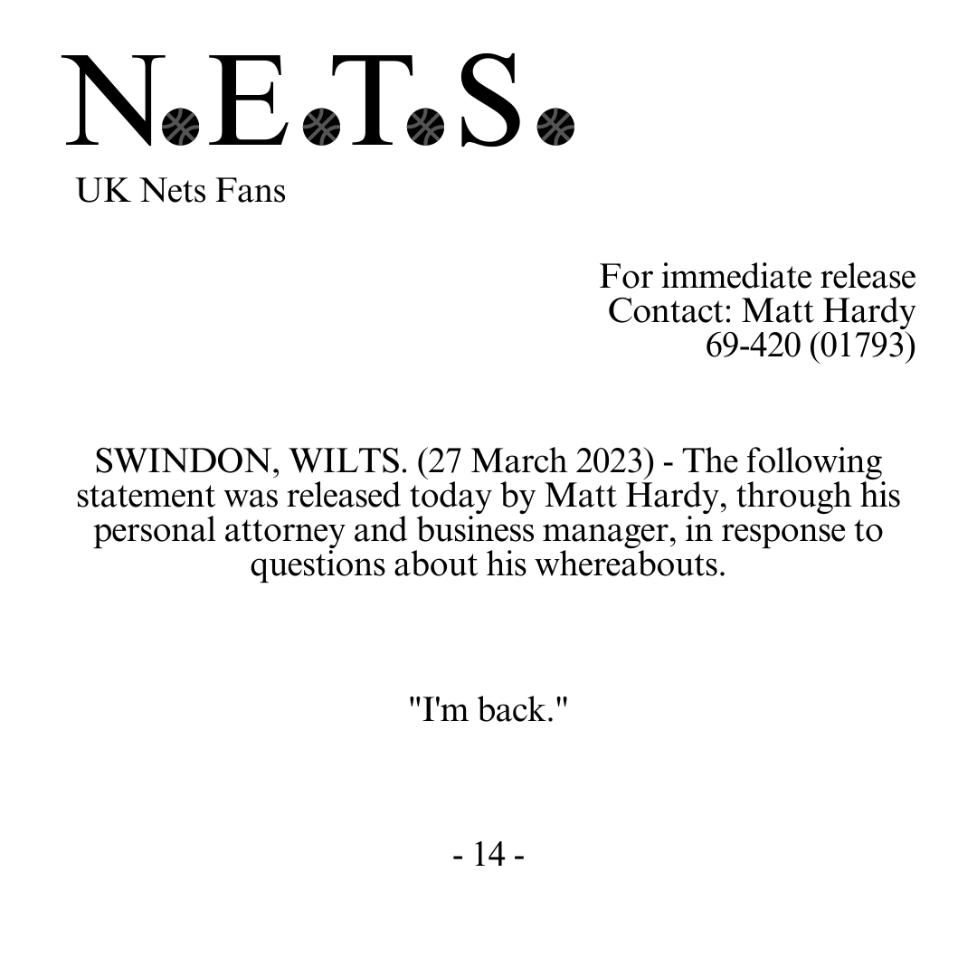 UK Nets Fans on Twitter "Due to job interviews and side projects, I've