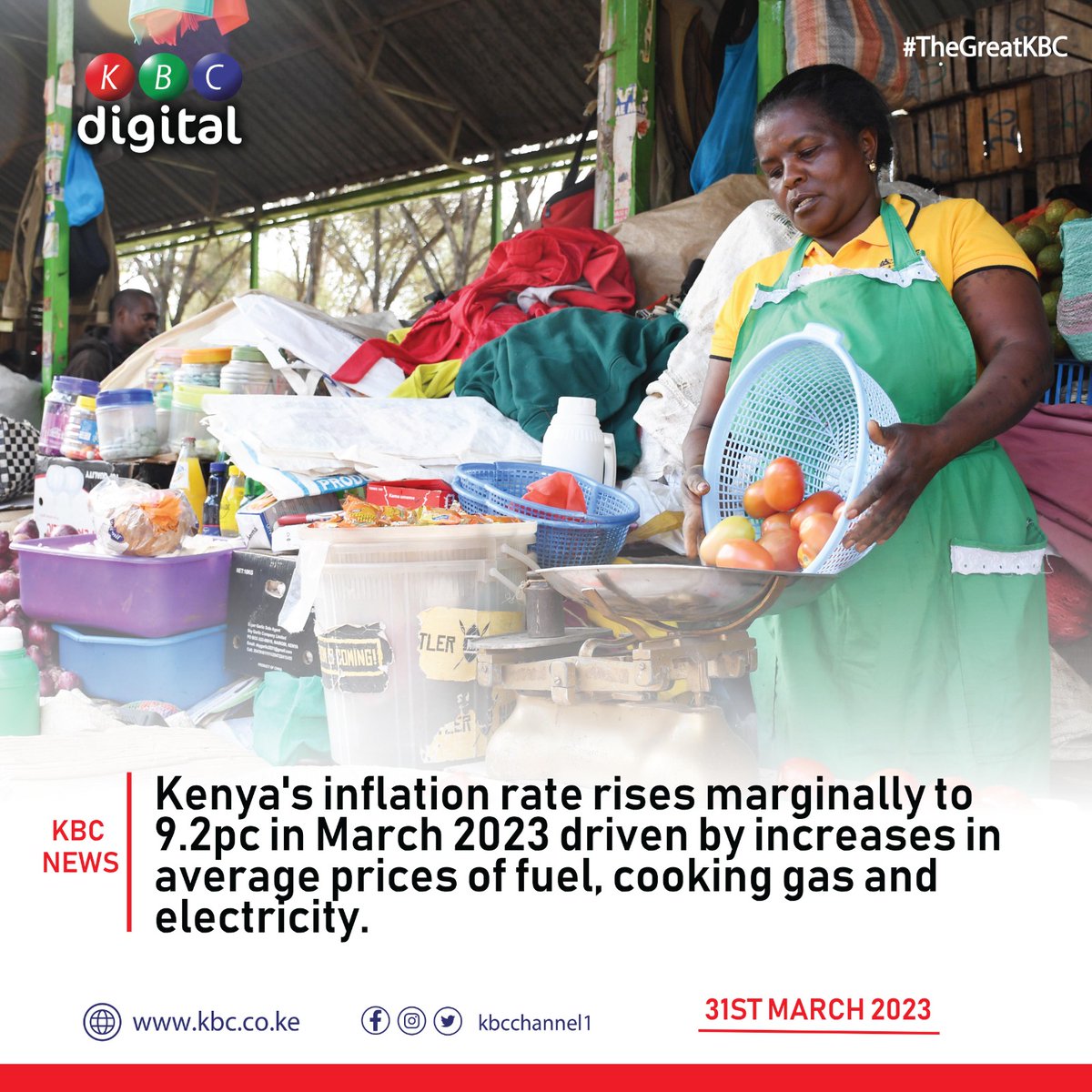 Africa Updates on Twitter "RT KBCChannel1 Kenya's inflation rate