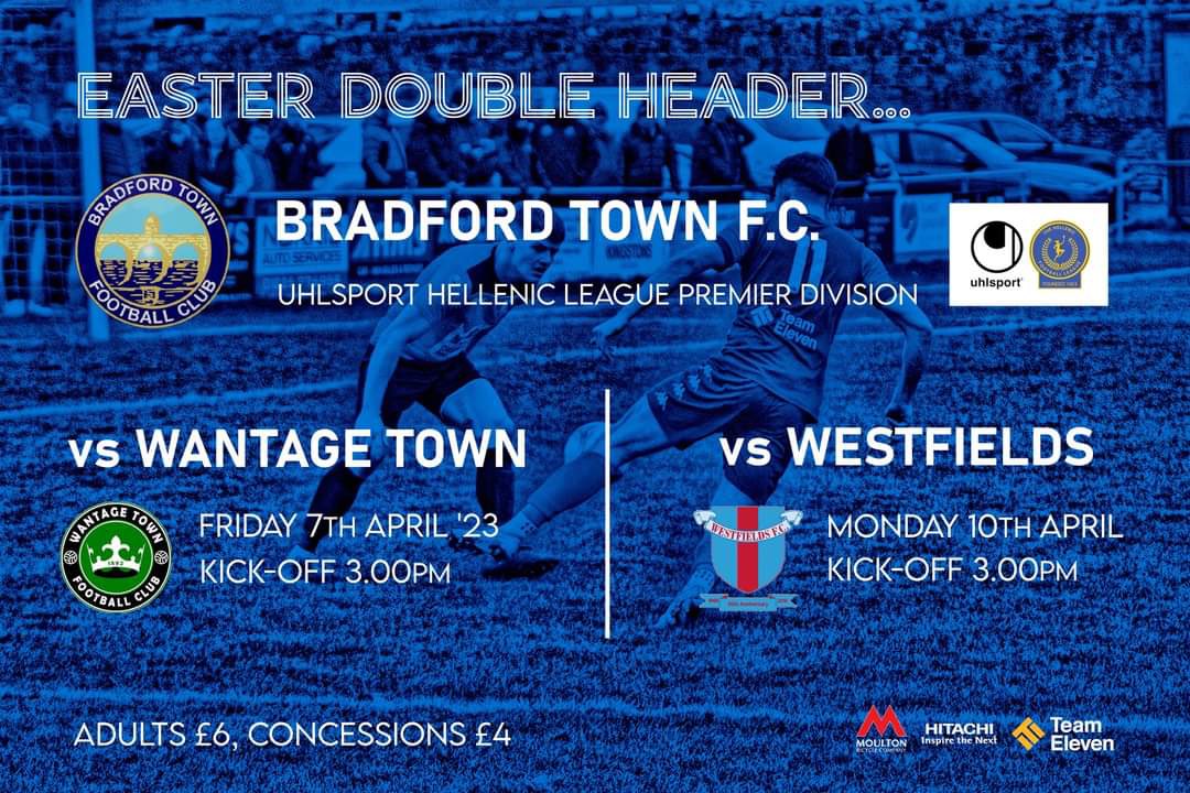 Bradford Town FC on Twitter "𝙔𝙊𝙐𝙍 𝙀𝘼𝙎𝙏𝙀𝙍 𝙒𝙀𝙀𝙆𝙀𝙉𝘿, 𝙎𝙊𝙍𝙏𝙀𝘿. Join us at