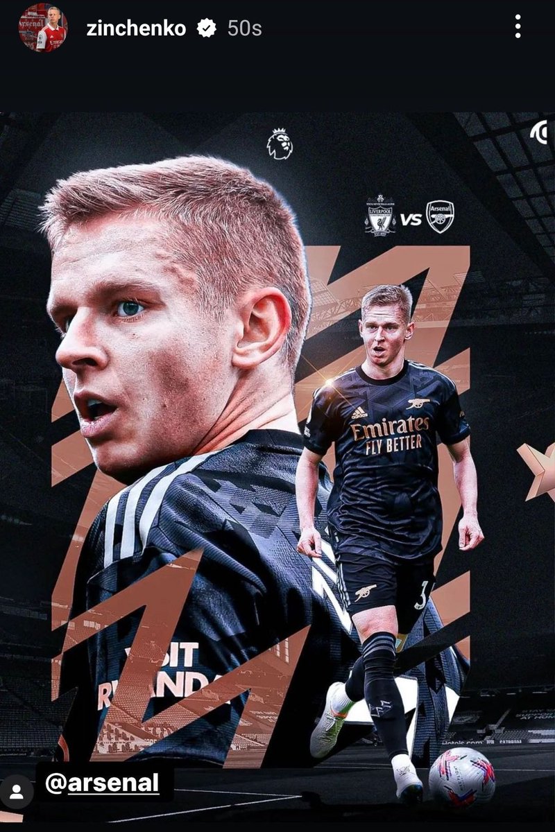 Doc on Twitter "Zinchenko on Instagram"