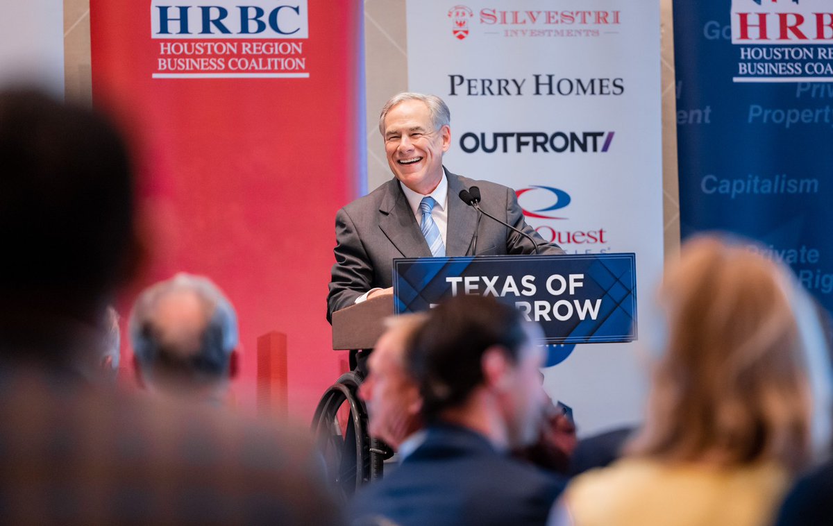 Gov. Greg Abbott on Twitter "Joined HRBC1 today to highlight Houston