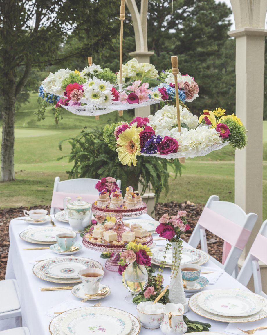 TeaTime Magazine on Twitter "An alfresco tea with beautiful