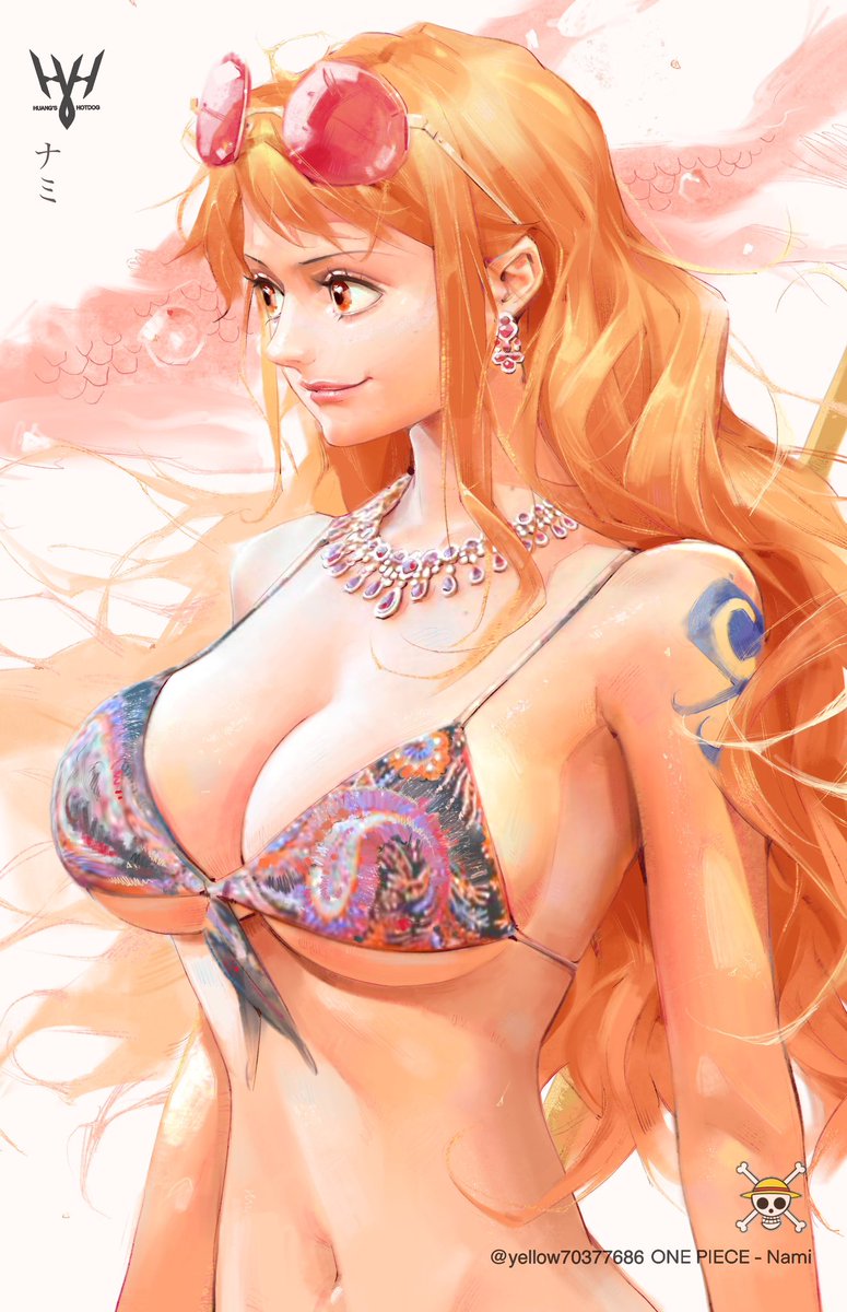 Himedere⁷👑 on Twitter "RT yellow70377686 Nami SAMA🍊🫧～ ONEPIECE 