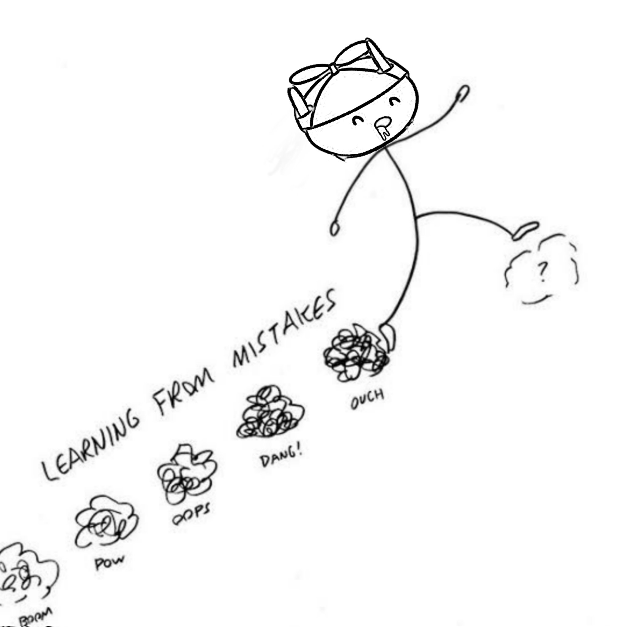 Learn From Your Mistakes Clipart Learn Mistakes Stock Illustrations