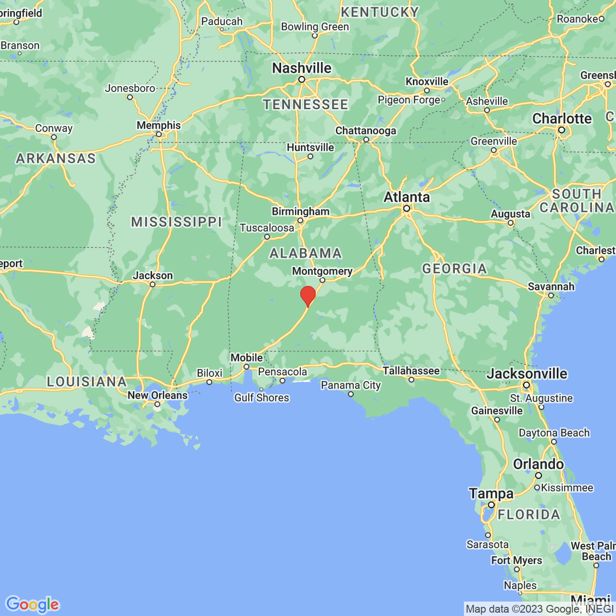 New town every hour on Twitter "Greenville, Alabama Population 5,477