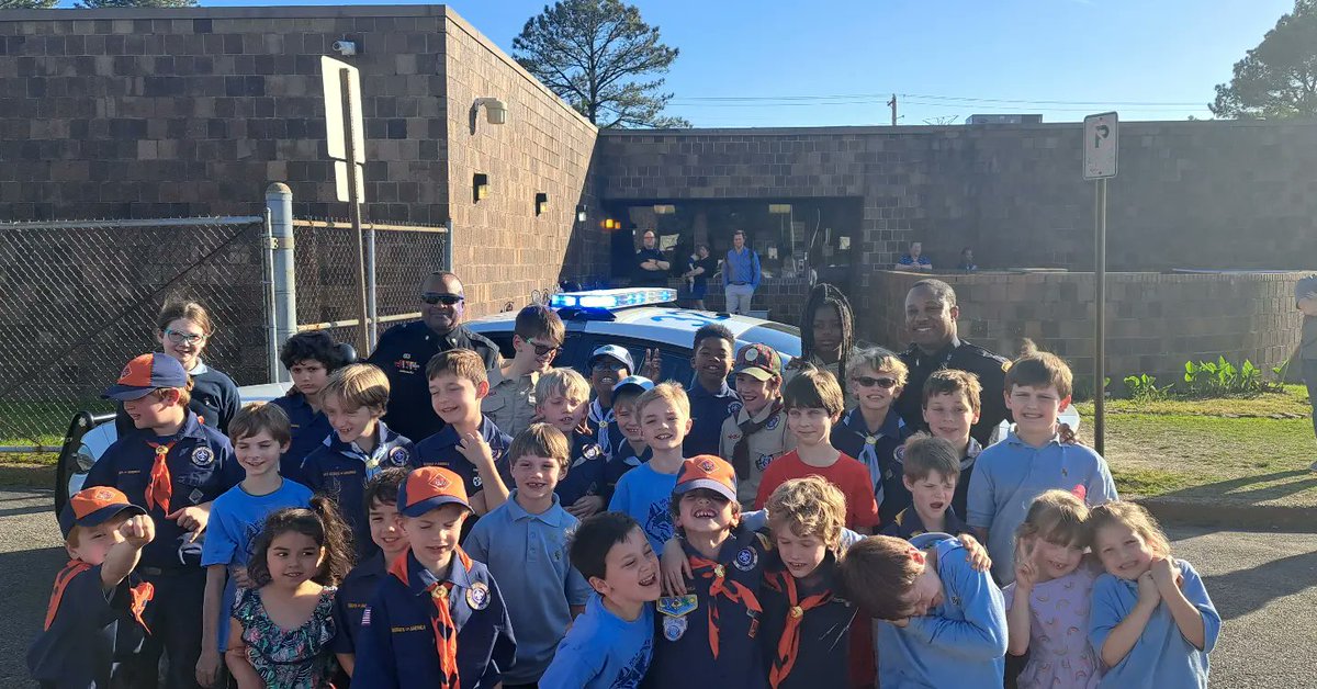 Memphis Police Dept on Twitter "Today, local Boy Scouts of America
