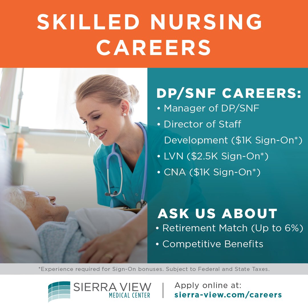 Sierra View Medical Center on Twitter "Interested in joining an
