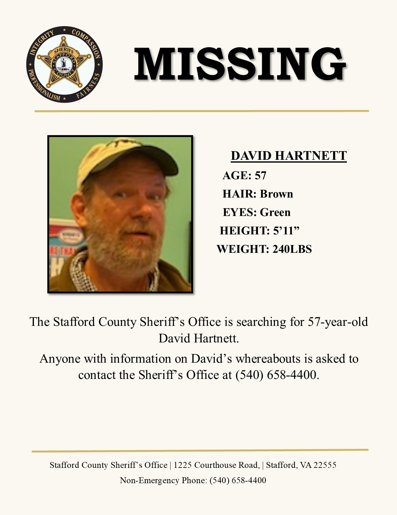 StaffordCoSheriff on Twitter "The Stafford County Sheriff's Office