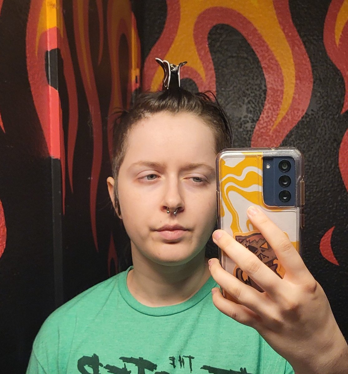 Cricket 🦠 on Twitter "My hair has gotten too long but luckily I have